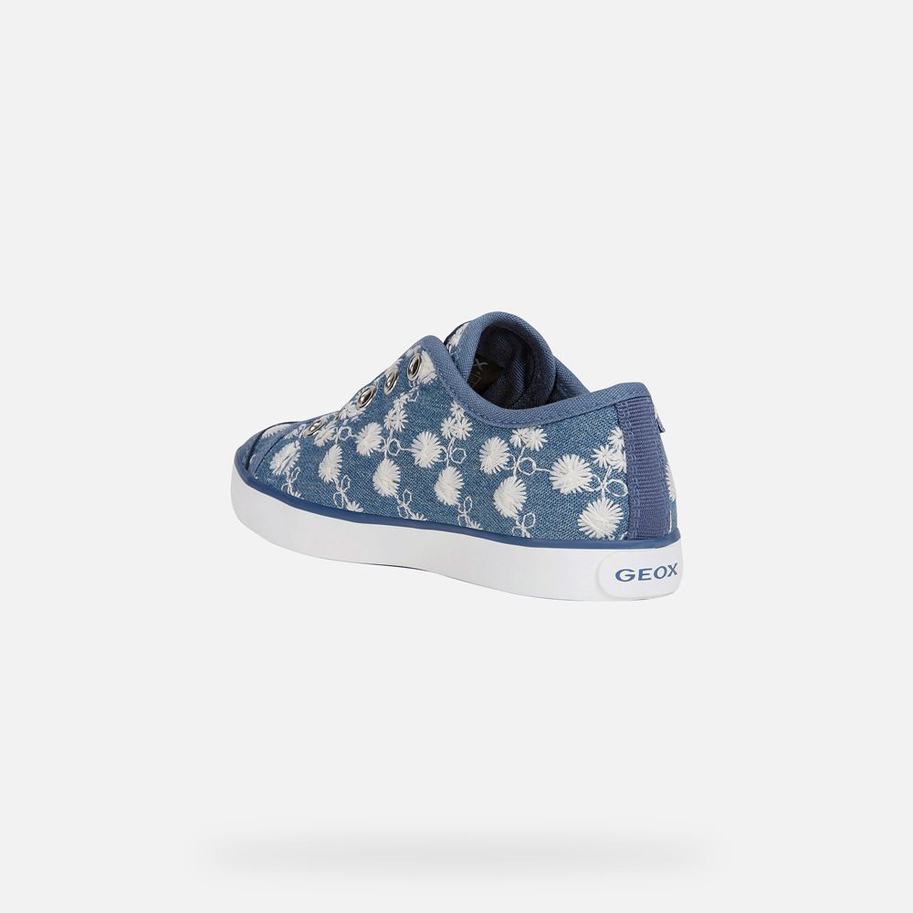 Geox Sneakers Blue Ciak - Geox Girls Shoes - EGRYOW264